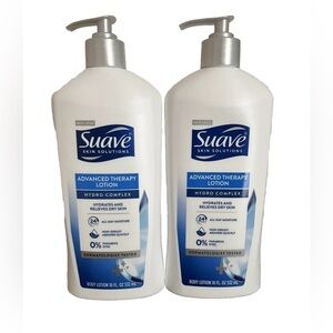 Lot of 2 Suave Advanced Therapy Body Lotion Hydro Complex 18 oz. New